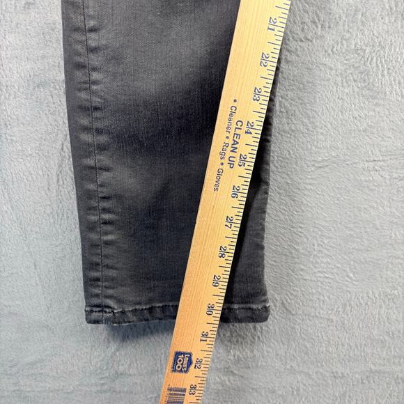 Diesel Thavar Jeans Men's 33x30 Black Stretch Denim Slim-Skinny Grunge Skater - Picture 11 of 14